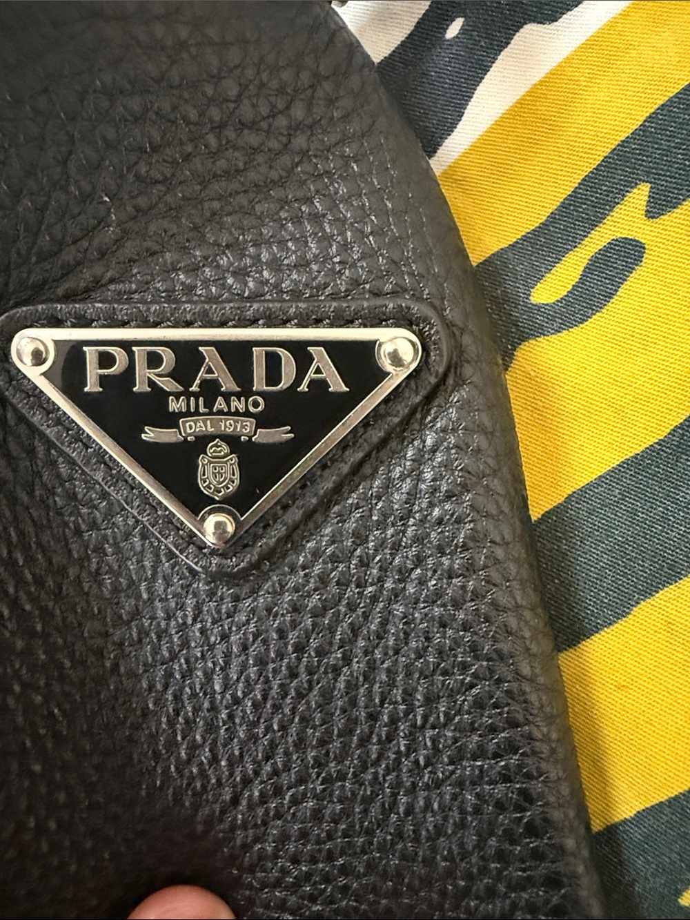 Prada Leather Triangular Bag - Picture 3 of 5